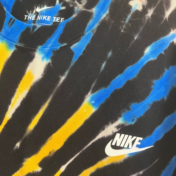 NWT Nike Sportswear Men’s Tie Dye T-Shirt Tee, Sz S - Picture 5 of 7